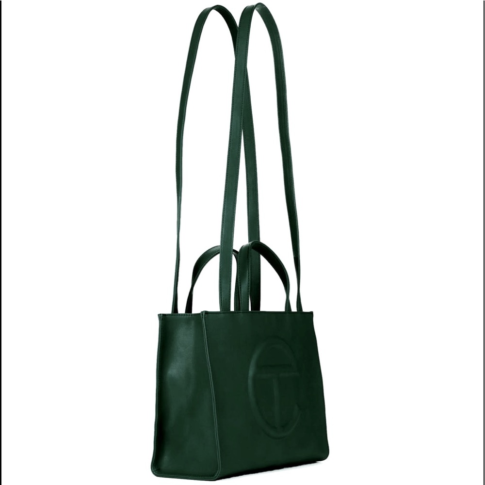 Telfar Dark Green Medium Shopping Bag